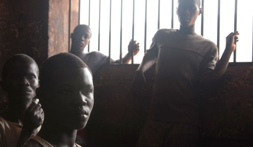 Image des auteurs accusés à la prison centrale de Pademba.