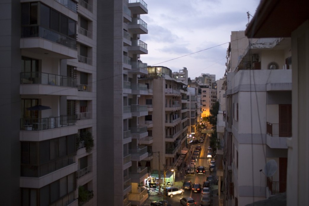 An urban neighborhood.